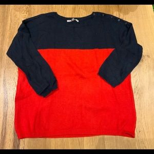 Gap Color Block Sweater